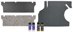 Trunk Area & Mat Restoration Kit, Vinyl, 1968-69 Chevelle, Coupe