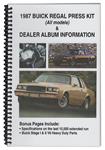 Booklet, 1987 Buick Regal, Dealer Information