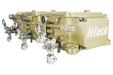 EFI Kit, Base, FiTech GO EFI Tri-Power, 3x2, 600 HP, Gold Finish