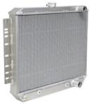 Radiator, Aluminum, Be Cool, 1964-65 CH/EC, MT, 26" x 21", RH Upper/Lower