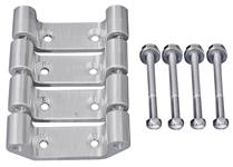 Coil Relocation Mount Set, Eddie MS Billet Alum., Chevy LS, No Aux Mount Plate