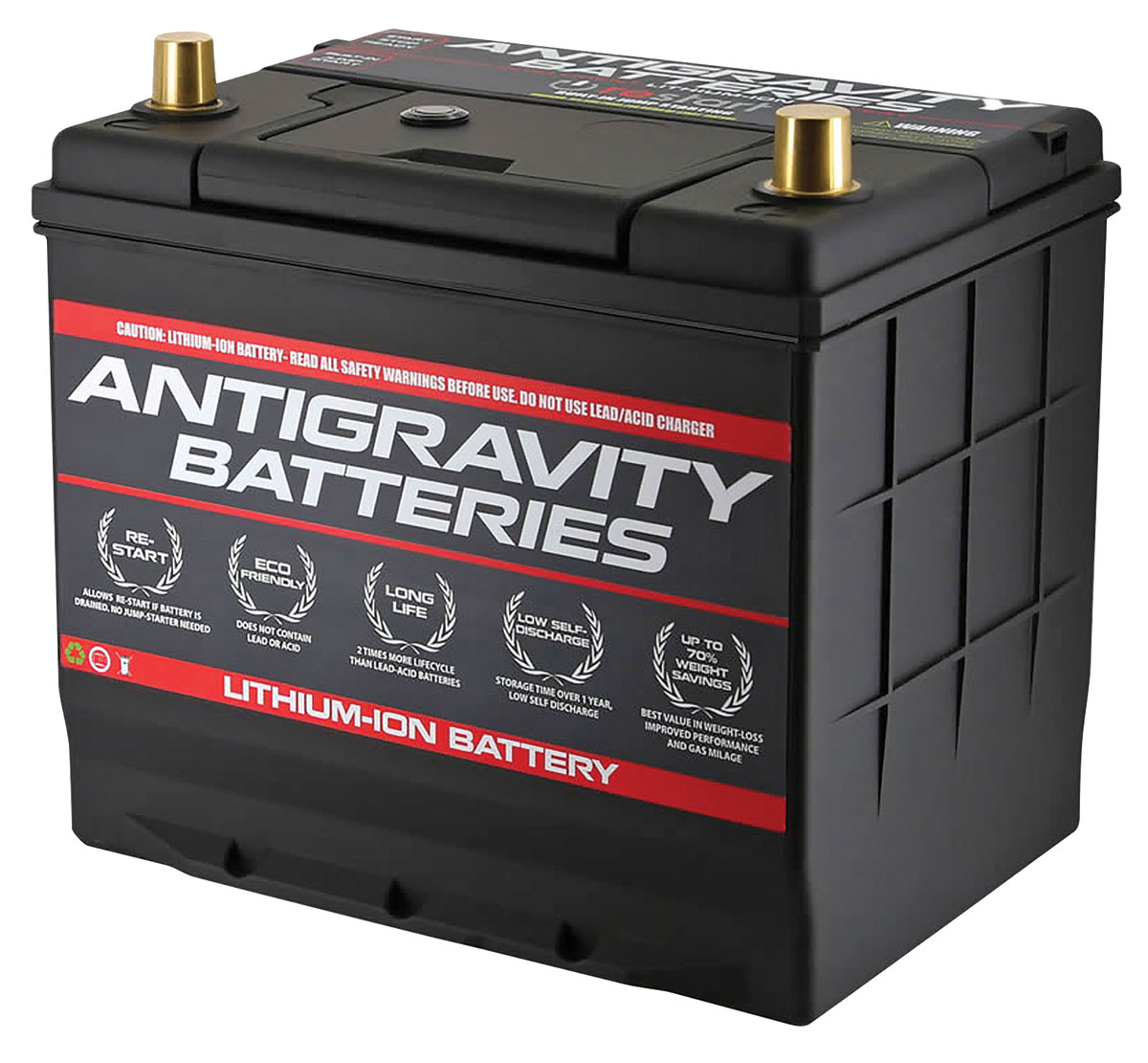 Antigravity Batteries - Car Battery, Group 24/R Lithium, Antigravity, w ...