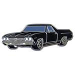 Enamel Lapel Pin, Cool Car Pins, 1969 Chevrolet El Camino