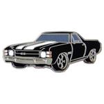 Enamel Lapel Pin, Cool Car Pins, 1971 Chevrolet El Camino