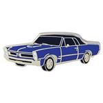 Enamel Lapel Pin, Cool Car Pins, 1965 Pontiac GTO