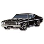 Enamel Lapel Pin, Cool Car Pins, 1969 Chevrolet Chevelle