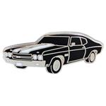 Enamel Lapel Pin, Cool Car Pins, 1970 Chevrolet Chevelle SS