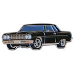 Enamel Lapel Pin, Cool Car Pins, 1965 Chevrolet Chevelle