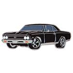 Enamel Lapel Pin, Cool Car Pins, 1966 Chevrolet Chevelle