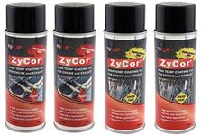 Coating, Primer/Color Coat, ZyCor High Temp, Four 13oz Aerosol Spray Combo