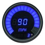 Speedometer, Intellitronix LED, Digital/Bar Graph, 3-3/8", Programmable Memory