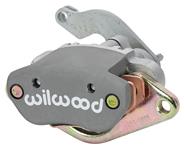 Caliper, Wilwood, MC4 Parking Brake, Sgl Piston, .39" Max Rtr Width. 4.75" Mnt