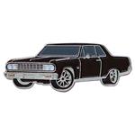 Enamel Lapel Pin, Cool Car Pins, 1964 Chevrolet Chevelle