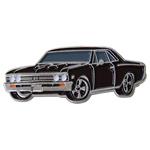 Enamel Lapel Pin, Cool Car Pins, 1967 Chevrolet Chevelle