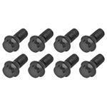 Flywheel Bolt, McLeod, 11mm x 1.5mm, 12-Point Head, Black Oxide, 8pc