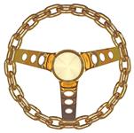 GOLD 3 SPOKE CHAIN WHEEL