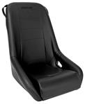 Bucket Seat, Procar, Bomber Series 1630, Fixed Back, Black Vinyl