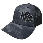 Hat, VP Racing Logo, Black Camo, Velcro