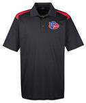 Shirt, VP Racing Moisture Wick Polo, Red/Black