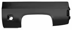 Bedside Panel, 1979-87 Chevy/GMC C/K Fleetside, LH Square Hole, 6.5' Short Bed