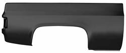 Bedside Panel, 1981-87 Chevy/GMC C/K Fleetside, RH No Hole, 6.5' Short Bed