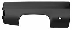 Bedside Panel, 1973-78 Chevy/GMC C/K Fleetside, RH Round Hole, 6.5' Short Bed