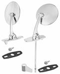 Mirror & Control Knob Kit, Outside, 1963-64 Eldorado/DeVille/Fltwd/Srs 62/65