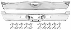 Bumper kit, Front & Rear, 1971-72 El Camino, w/Hardware