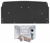 Undertrunk Cover & Insulation Set, Quietride, AcoustiHood, 1970-72 Skylark