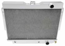 Radiator, Alum. Champion, 64-65 Chevelle/El Cam w/PS, 3Row 3/4" Tube, 28" W