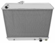 Radiator, Alum. American Eagle, 1964-65 G.T.L. 2Row 1" Tube, 22.5" H x 25.5" W