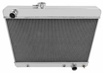 Radiator, Alum. American Eagle, 1964-67 G.T.L. 2Row 1" Tube, 20.5" H x 25.5" W