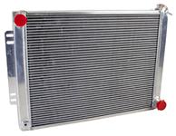 Radiator, Griffin Aluminum PerformanceFit, 1964-67, 22.5", LH Inlet, . 2-Row