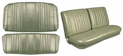 Seat Upholstery Kit, 1968 Chevelle, Front Split Bench/Coupe Rear DI