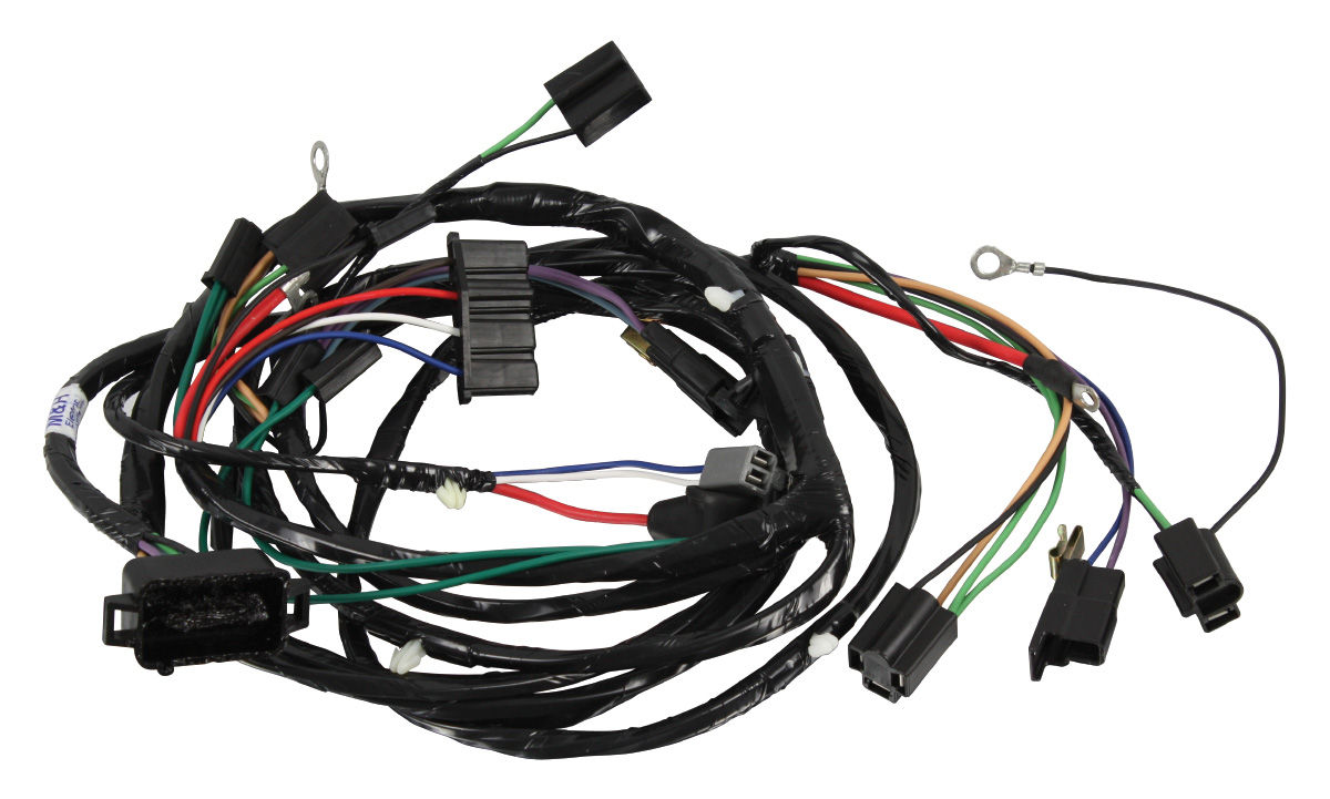 M&H - Wiring Harness, Forward Lamp, 1966 Chev/El Cam, Gauges/Pass.Int ...