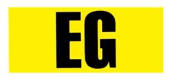 Decal, 66-68 Chevelle/El Camino, Engine Code, 396 375HP, EG