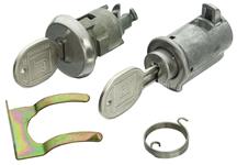 Lock Set, Glove Box/Trunk, 1964-65 GTO & 1965/67 Buick, w/ Late Keys