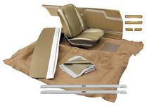 Interior Kit, 1964 Chevelle Stage II, Split Bench, Convertible-PUI