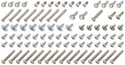 Screw Kit, Exterior, 1969 Buick, Wheel Well