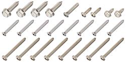 Screw Kit, Exterior, 1971-72 Buick, 25pcs