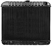 Radiator, Std Core, 1963-65 Riviera, V8, Non-AC, AT, 17-3/8" x 24-3/4", CTR. Fl