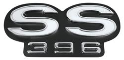 Emblem, Grille, 1966 Chevelle/El Camino, "SS396"