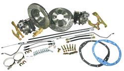 Disc Brake Set, Rear, 1964-67 BOP, 11" Rotors, Deluxe