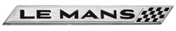 Emblem, Trunk Lid, 1964-65 LeMans