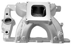 Intake Manifold, Edelbrock Victor, Pontiac, 4150 Flange